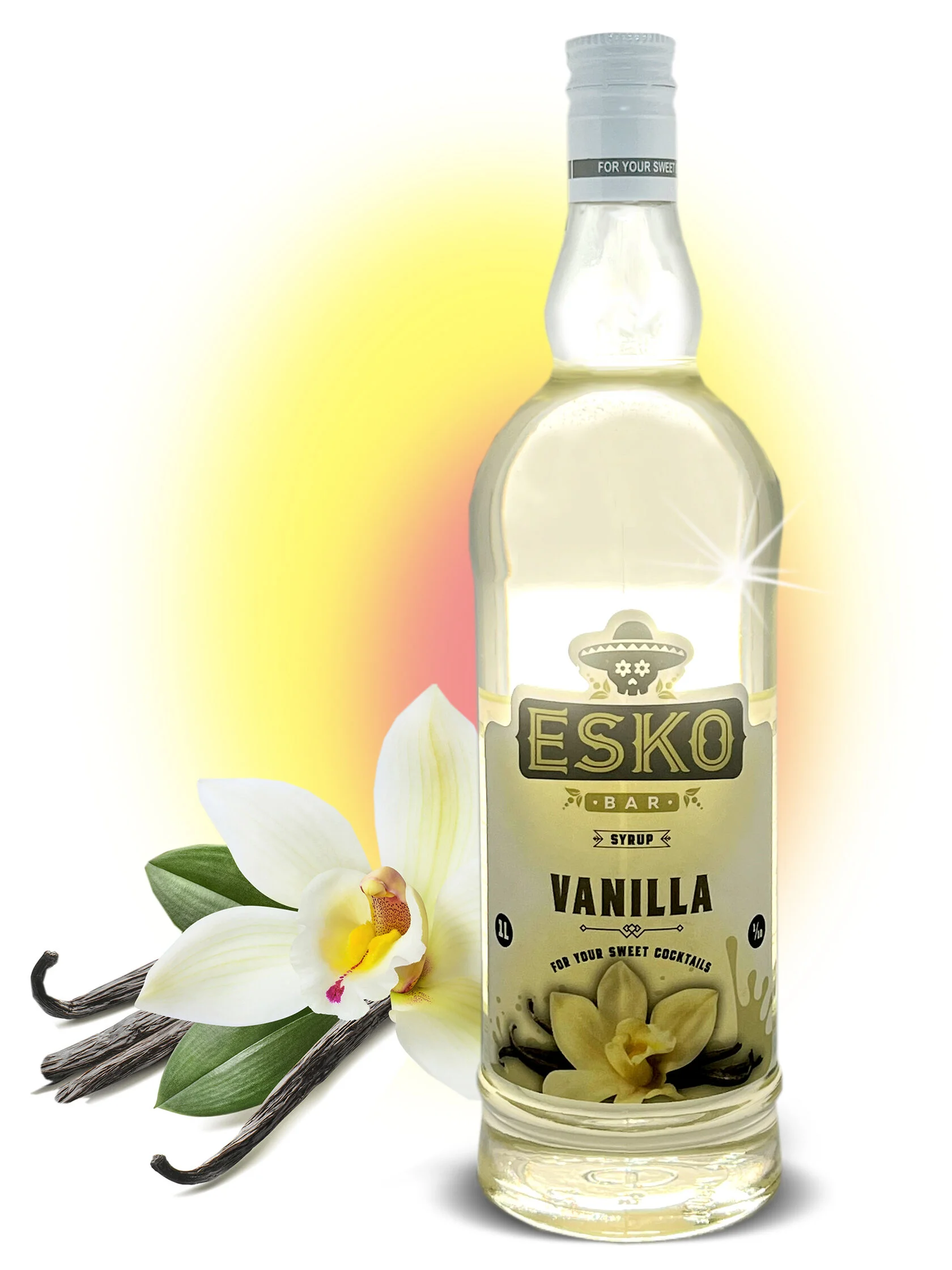 Сироп Esko Bar Vanilla «Ваниль» (1L)